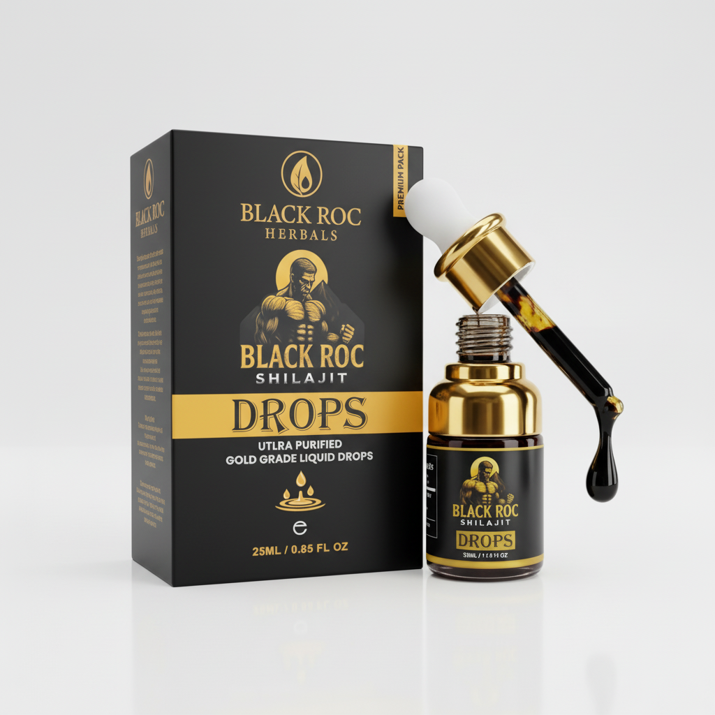 Pure Himalayan Shilajit Liquid Drops